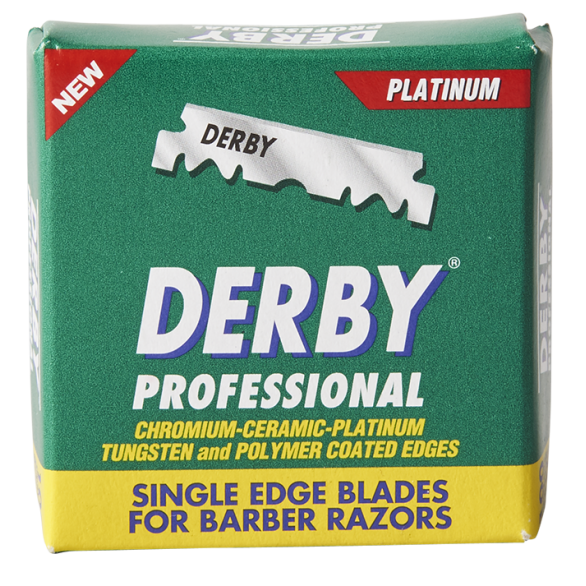 Derby Professional Half Razor Blades, 100 pcs.